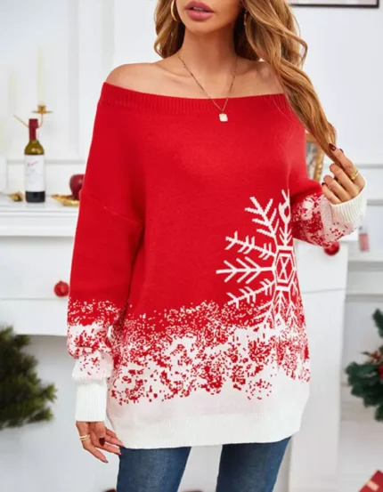 Snowflake Christmas Sweater